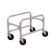 Winco ALBC-1 Aluminum Lug Box Cart - 16-3/4"L X 25-1/16"W X 19"H 1 image