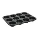 Winco AMF-12NS 12 Cup Carbon Steel Non-Stick Muffin Pan, PFOA-free 1 image