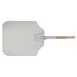 Winco APP-10M 26" Aluminum Pizza Peel with Wood Handle - 14" × 16" Blade 1 image