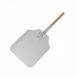 Winco APP-26 26" Aluminum Pizza Peel with Wood Handle - 12" × 14" Blade 1 image