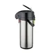 Winco APSK-730 3.0 Liter Stainless Steel Lined Airpot with Lever 1 image
