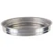 Winco APZK-0815 8" x 1.5" Deep Stackable Aluminum Pizza Pan, Round 1 image