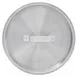 Winco ASP-10C 11-1/2" Diameter Aluminum Cover for 10 Quart Sauce Pan 1 image
