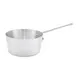 Winco ASP-5 5 qt. Heavyweight Tapered Aluminum Sauce Pan, Riveted Handle 1 image