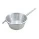 Winco ASS-10 10" Aluminum Spaghetti Strainer - Round 1 image