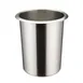Winco BAM-1.25 1.25 qt. Mirror Finish Stainless Steel Bain Marie Pot 1 image