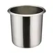 Winco BAM-1.5 1.5 qt. Mirror Finish Stainless Steel Bain Marie Pot 1 image