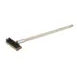 Winco BR-27 27" Pizza Oven Brush with Scraper 1 image