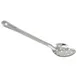 Winco BSPN-11 11" Stainless Steel Perforated Basting Spoon, 11" Long 1 image