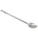 Winco BSPN-18 18" Stainless Steel Perforated Basting Spoon, One-Piece 1 image