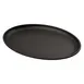 Winco CASG-13O Cast Iron, Serving Griddle, Oval, 13"L X 10"W, Pre-Seasoned 1 image