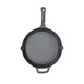 Winco CAST-12 12" Round Pre Seasoned Cast Iron Skillet w/ Handle 1 image