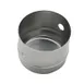 Winco CC-1 Round Stainless Steel Cookie Cutter - 3" x 2-1/2", Stainless Steel  1 image