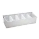 Winco CDP-5 Condiment Dispenser, 5-Compartment 1 image