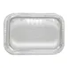 Winco CMT-2014 Rectangular Chrome Serving Tray, 20" X 14" 1 image
