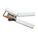 Winco CO-530 Can Opener, Portable, White Pvc Handles, Stainless Steel 1 image
