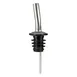 Winco CR-220P Bar Maid Speed Pourer, Free‑Flow, Chrome‑Plated, No Collar, Poly Cork Stopper - 1/Pack 1 image