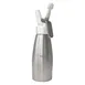 Winco CW-A05 Whip Cream Dispenser, 1 Pint, 3" Dia. X 12"H, Aluminum 1 image