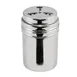 Winco DRG-8P Stainless Steel 8 oz. Adjustable Shaker / Dredge, Mirror Finish 1 image