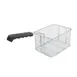 Winco EFST-P30 Rectangular Fry Basket w/ Black Handle for EFS-16 and EFT-32 1 image