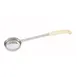 Winco FPS-3 3 oz. One-Piece Solid Food Portioner, Ivory Handle 1 image