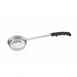 Winco FPS-6 6 oz. One-Piece Solid Food Portioner, Black Handle 1 image