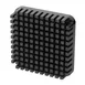 Winco HFC-250K Quick Slice Pusher Block, 1/4" or 1/2" French Fry Cutter, Kattex Black 1 image