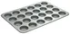 Winco HMF-24F 5.6 oz Texas Muffin Pan, PFOA & PTFE Free - Aluminized Steel 1 image