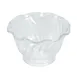 Winco ICC-5C Clear 5 oz Ice Cream and Berry Dish, BPA‑Free SAN Plastic, Transparent Finish - 1 Dozen 1 image