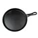 Winco IGL-10 10" Round Cast Iron Grill Pan w/ Black Coating 1 image