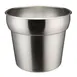 Winco INS-7.0M Inset, 7 qt., 9-1/2" X 8", Round, Fits 207, 24 Gauge 1 image
