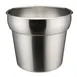 Winco INSN-7 Inset, 7 qt. (224 oz.), 9-1/2" X 8", Round, Stainless Steel 1 image