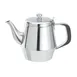 Winco JB2928 28 oz. Stainless Steel Gooseneck Teapot 1 image