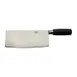 Winco KC-601 8" Chinese Cleaver w/ Black Handle, Stainless Steel 1 image