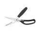 Winco KS-02 Poultry Shears, 11-9/16", with Soft Polypropylene Handle 1 image