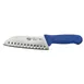 Winco KWP-70U Stäl 7" Santoku Knife w/ Blue Handle 1 image
