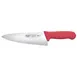 Winco KWP-80R 8" Stäl Steel Chef's Knife w/ Red Handle 1 image