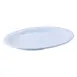 Winco MMPO-96W Oval Melamine Platter, 9-3/4" x 6-3/4" White heat resistant dishwasher safe - 1 Dozen 1 image