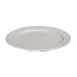 Winco MMPR-5W 5-1/2" White Melamine Round Plate, Heat‑Resistant to 212°F, NSF Certified - 1 Dozen 1 image