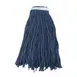 Winco MOP-32C Wet Mop Head, 32 oz. (900g), Cut-End, 1-1/4" Band, Blue 1 image