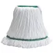 Winco MOPM-L Wet Mop Head, Large, 17 oz., (470g), Loop-End, 1-1/4" Band 1 image