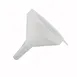 Winco PF-8 8 oz. Round Plastic Funnel, White 1 image