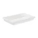 Winco PFFW-3 Food Storage Box, 5 Gallon, 18" X 26" X 3", Stackable 1 image