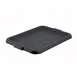 Winco PL-57K Black Dish Box Cover, Polypropylene 1 image