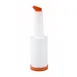 Winco PPB-1O 1 qt Liquor & Juice Multi Pour w/ Orange Spout & Lid 1 image