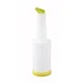 Winco PPB-1Y 1 Qt Liquor & Juice Multi Pour w/ Yellow Spout & Lid 1 image
