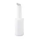 Winco PPB-2W 2 Qt Liquor & Juice Multi Pour w/ White Spout & Lid 1 image