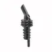Winco PPR-1 Black Flexible Plastic Pourer 1 image