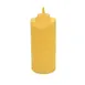 Winco PSW-32Y Squeeze Bottle, 32 oz Wide Mouth, BPA‑Free Yellow Plastic, Single Tip – 6/Pack 1 image