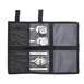 Winco PTK-6SET 6-Piece Plating Tools Set, 8" Stainless Steel Spoons & Tongs, Dishwasher Safe 1 image